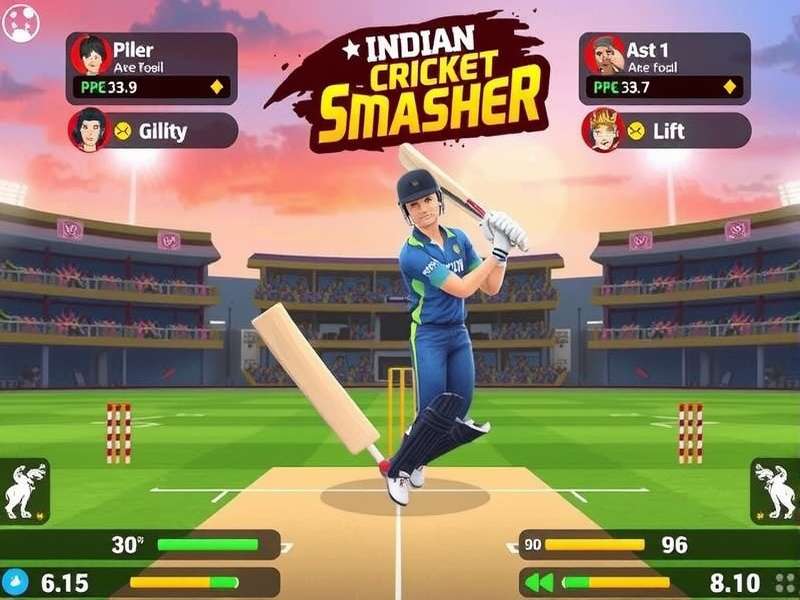 Indian Cricket Smasher Gameplay Controls
